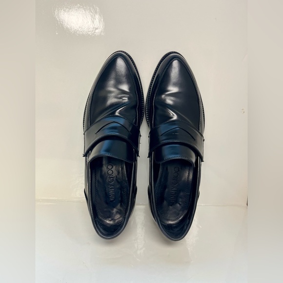 Jimmy Choo- Classic Black Loafers - Picture 6 of 7